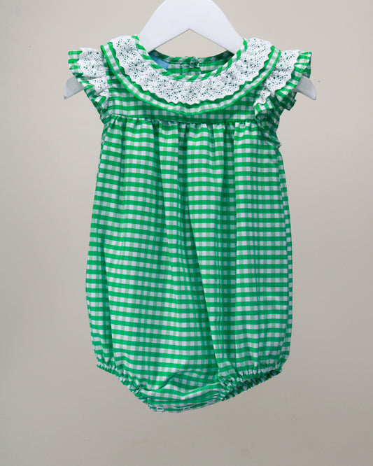 Green & White Laura Bubble