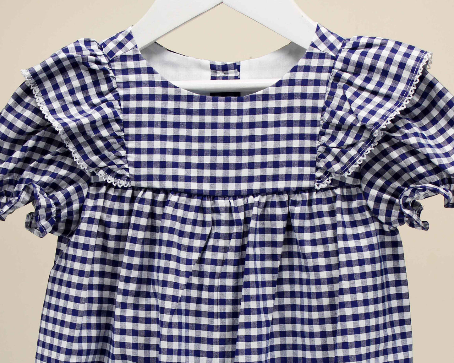 Sweet Navy Luna Romper