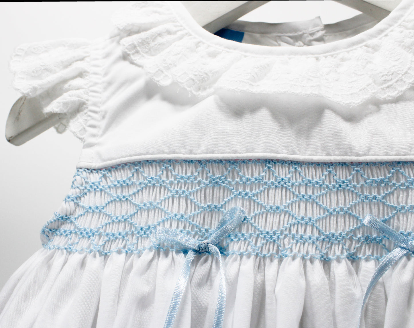 Forever White & Light Blue Lucy Bubble