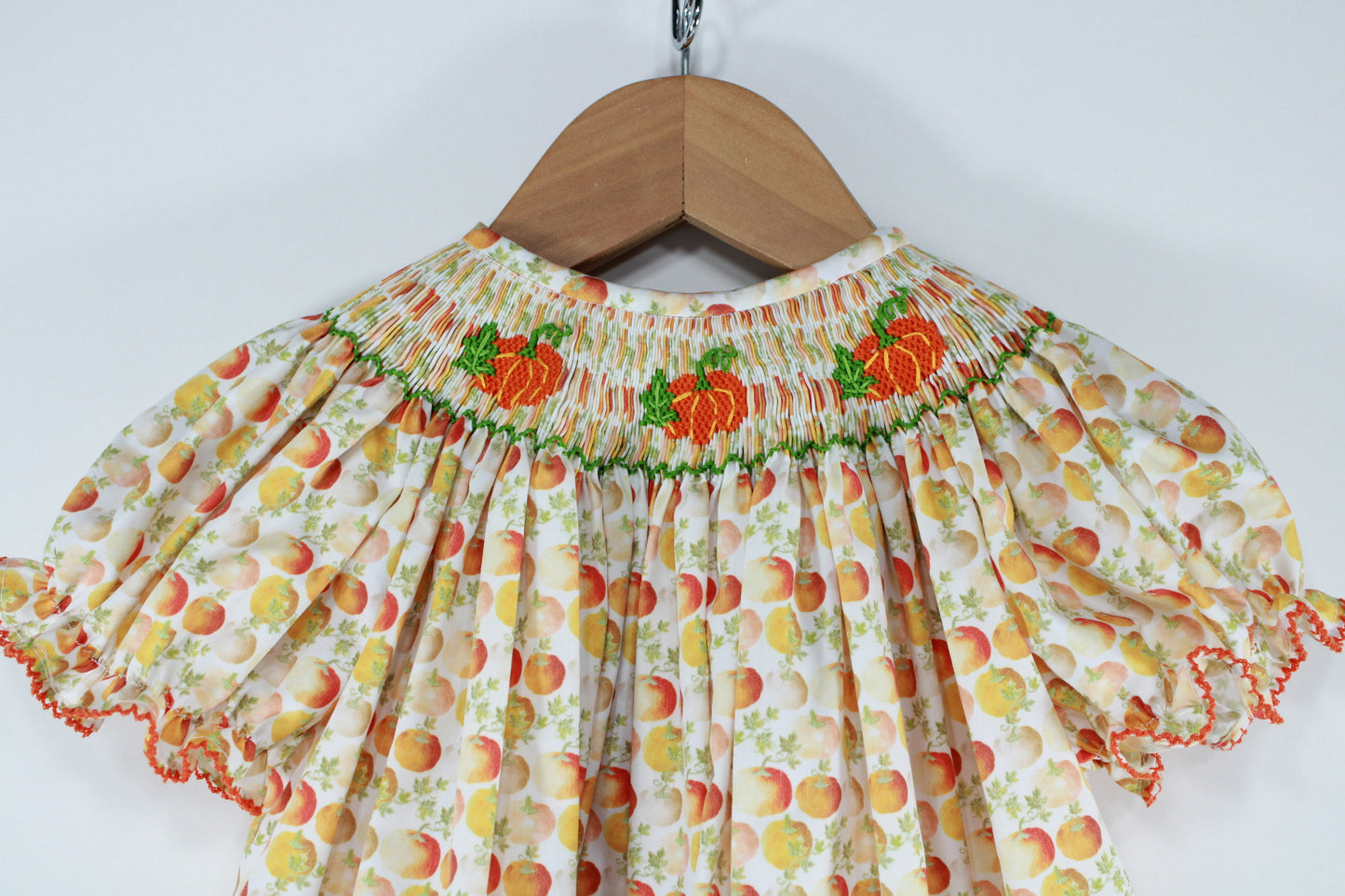 Adorable Pumpkin Zoey Dress