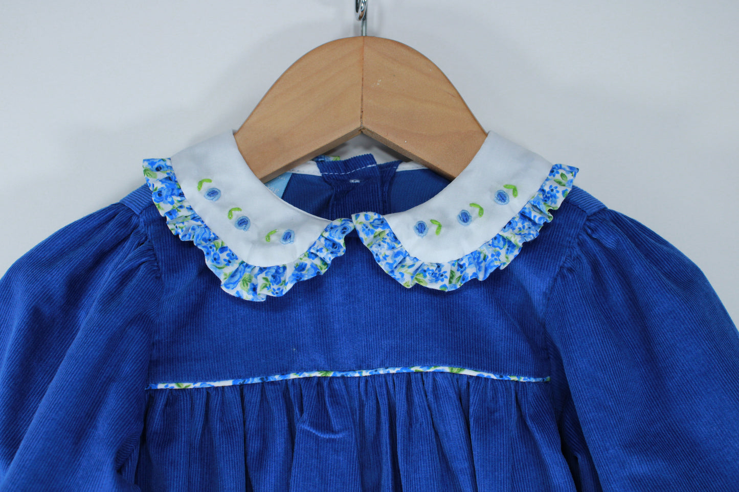 Wonderful Blue Garden Cynthia Romper