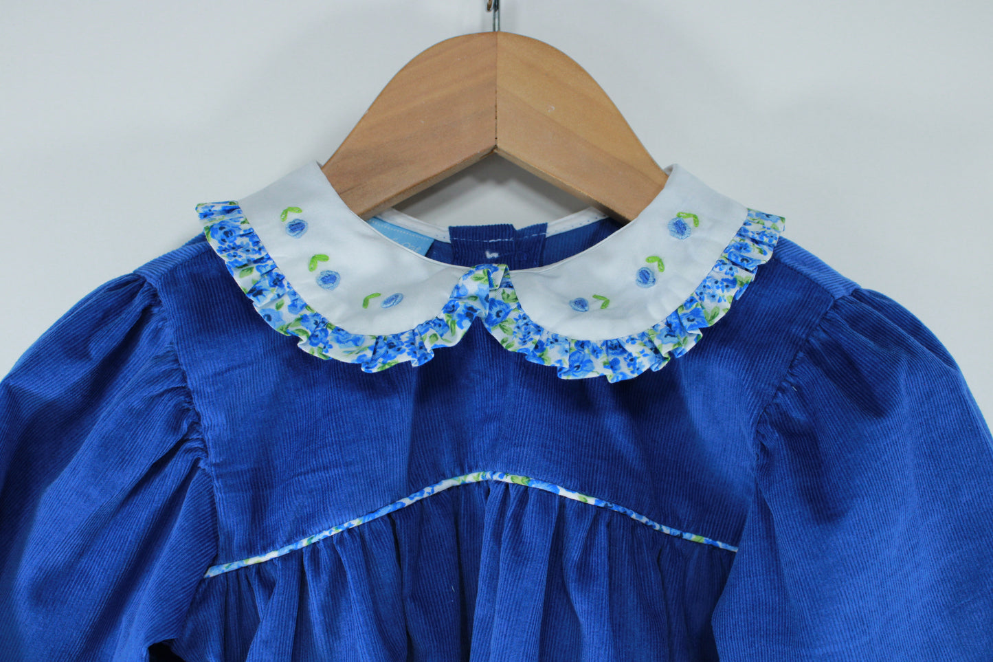 Wonderful Blue Garden Cynthia Dress