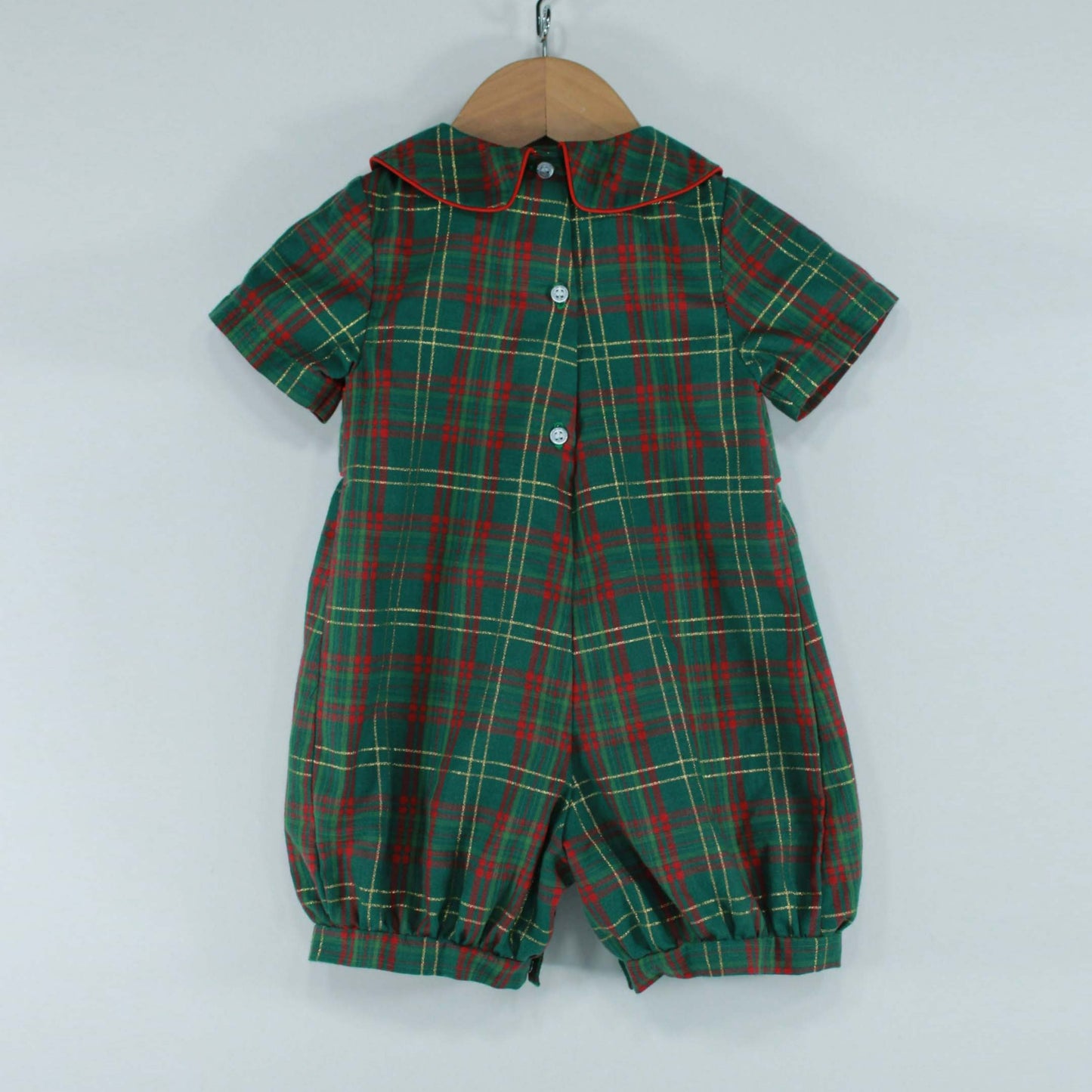 Merry Christmas Plaid Matthew Bubble