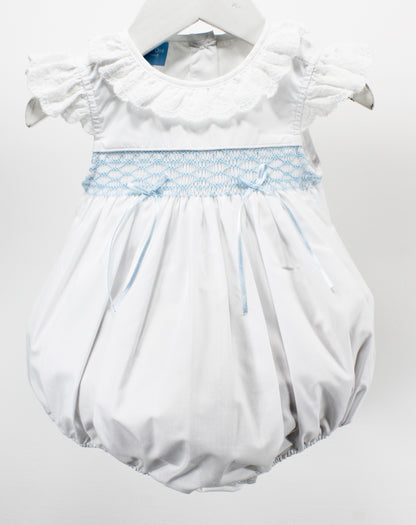 Forever White & Light Blue Lucy Bubble