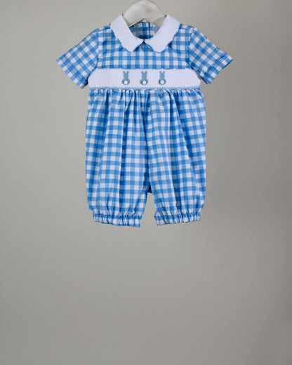 Sweet Blue Bunnies George Overall
