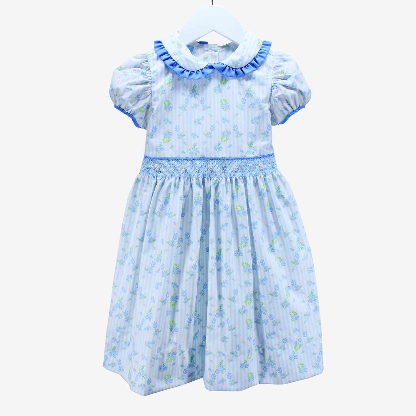 Blue Roses Anna Dress – Charming Little One